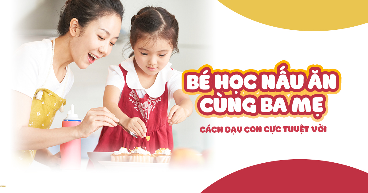 Bé Học Nấu Ăn Cùng Ba Mẹ - Cách Dạy Con Cực Tuyệt Vời - POPS Kids Learn