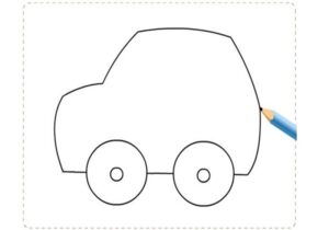 dạy bé vẽ ô tô mơ ước