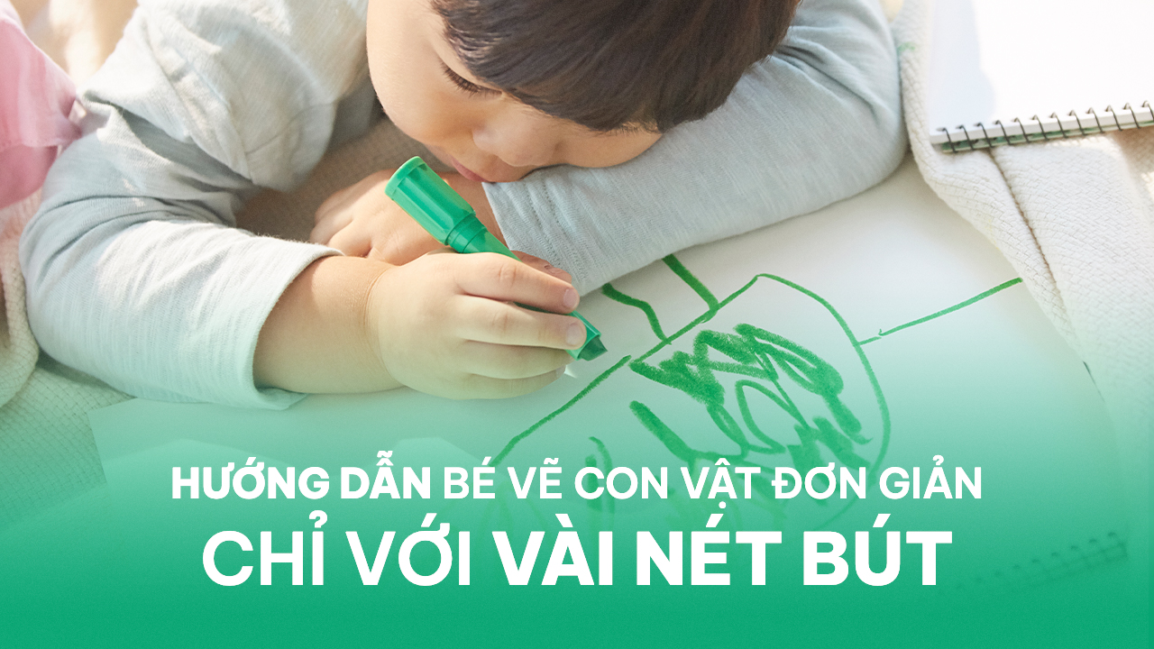 vẽ con vật đơn giản