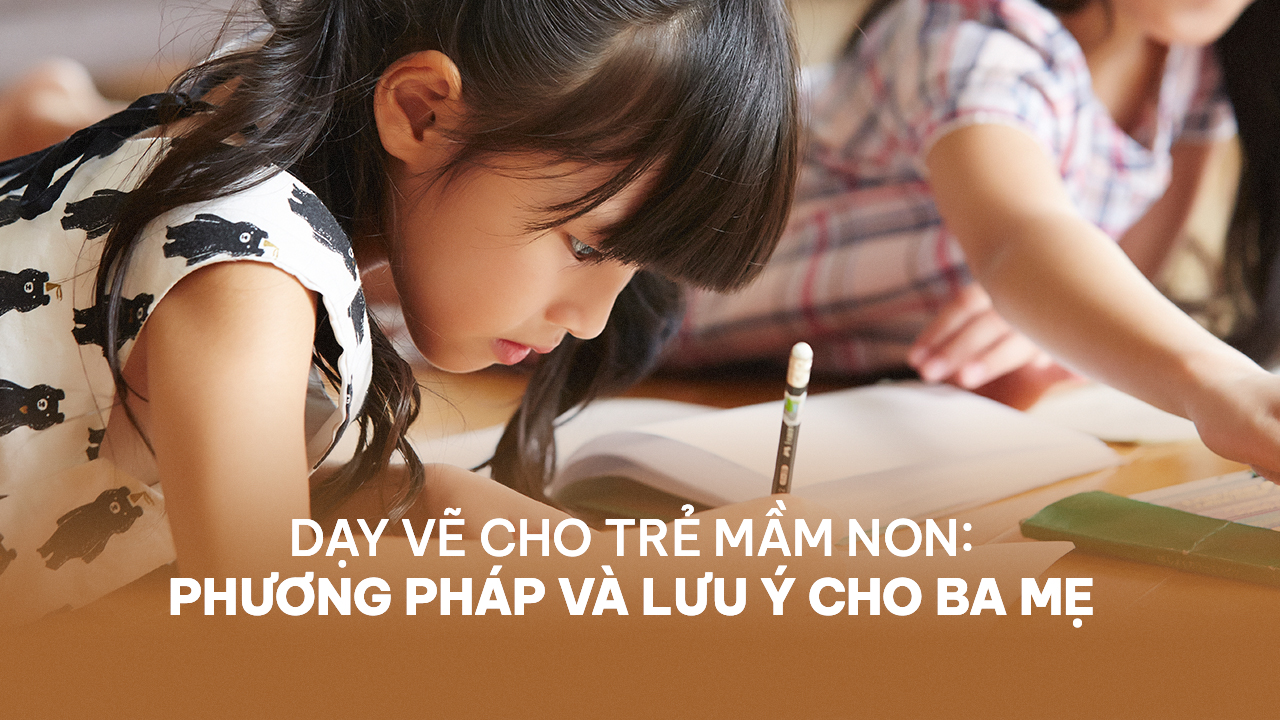 dạy vẽ cho trẻ mầm non