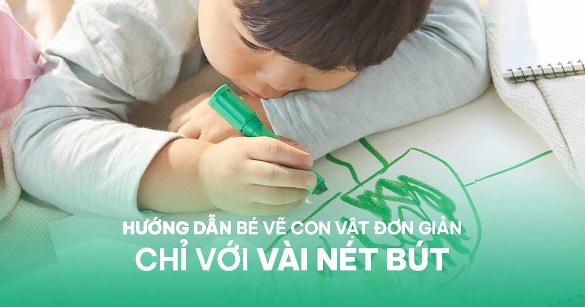 Hướng dẫn cách vẽ con vật đơn giản nhất cho người mới bắt đầu