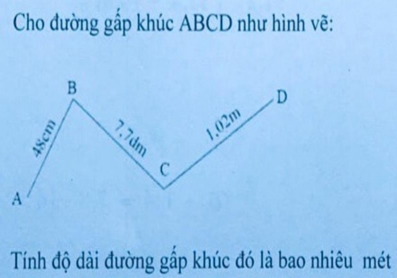 thế nào là đường gấp khúc lớp 2