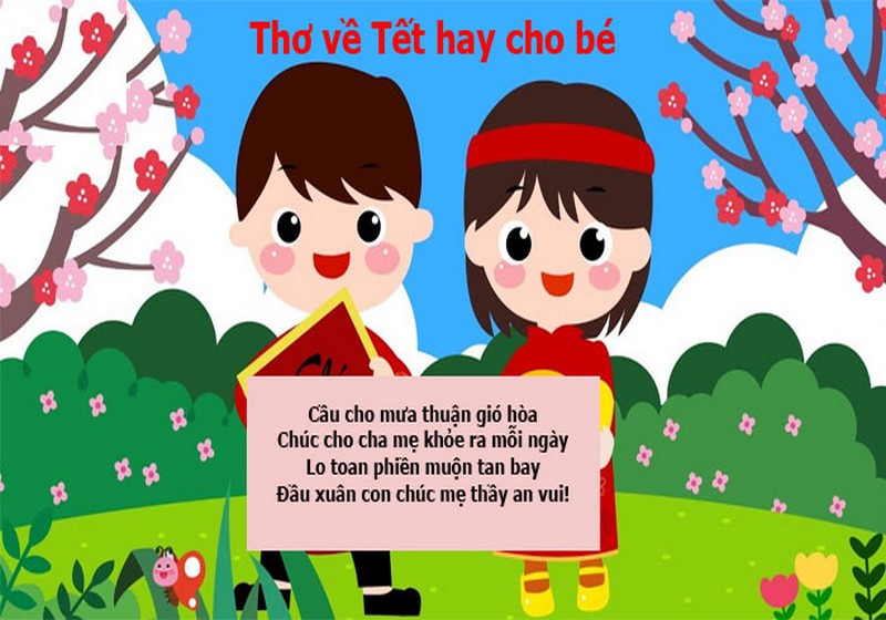 bài thơ chúc tết hay