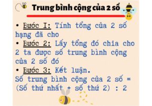 cách tính trung bình cộng lớp 4