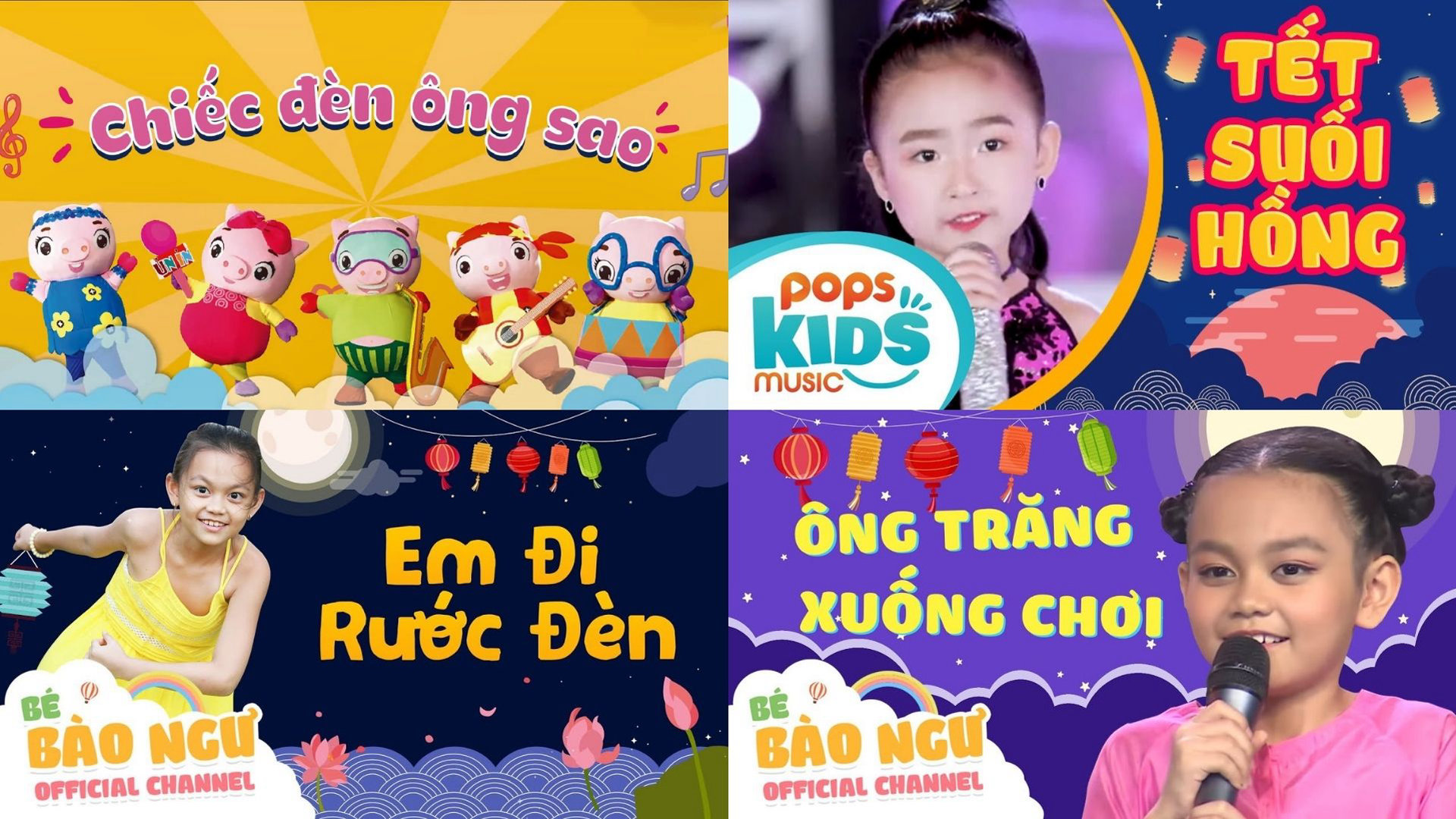 bài hát về trung thu