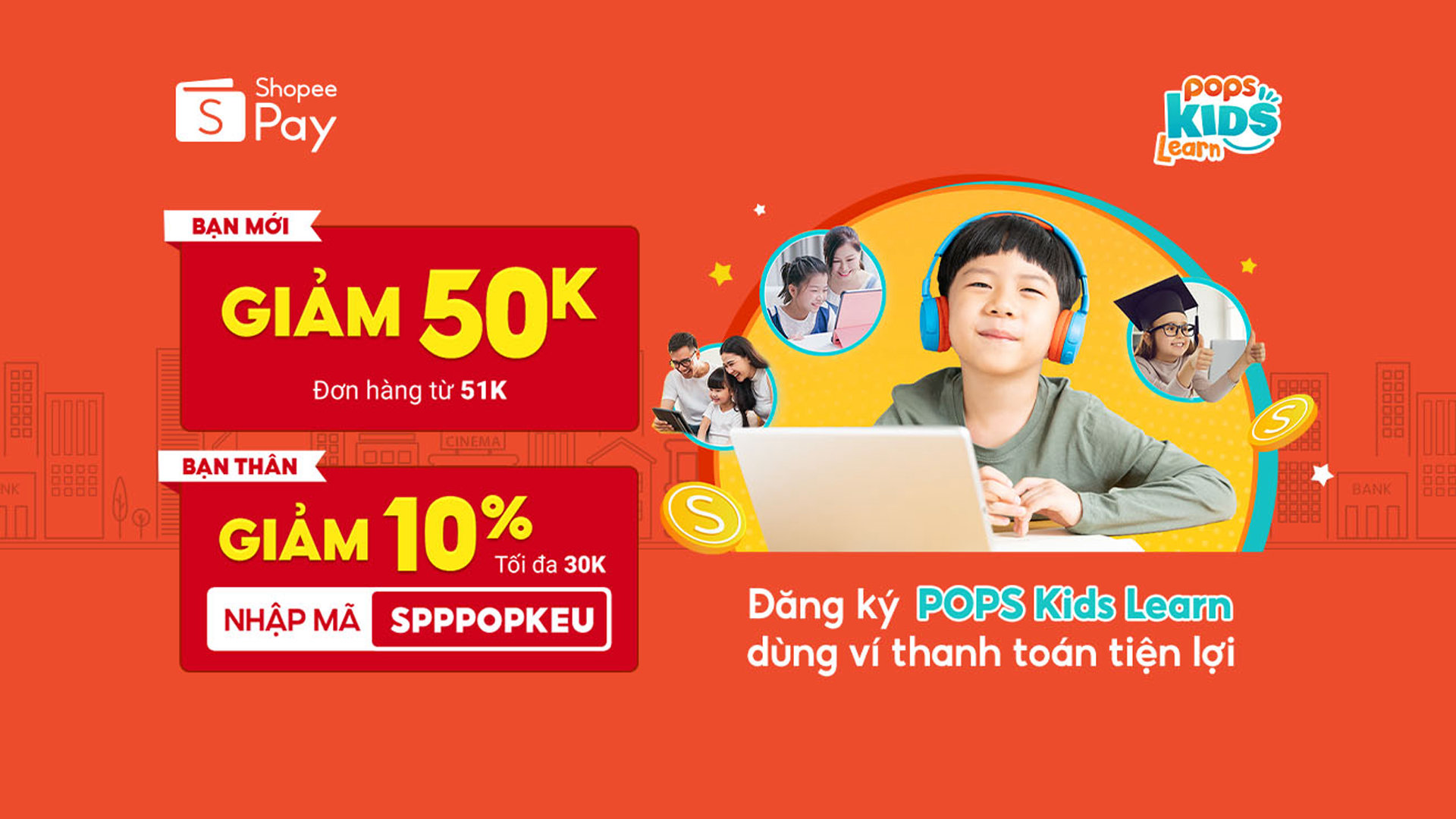 shopee pay pops kids learn