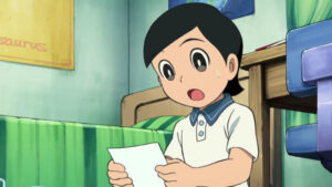 Chắt của Nobita - Nobi Sewashi được Doraemon gửi đến để chăm sóc Nobita.