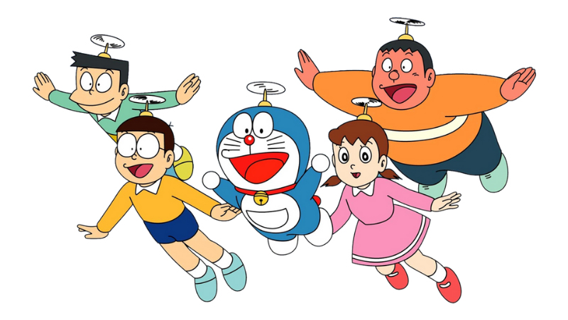 Chong chóng tre đang được rất nhiều lần được dùng trong những chuyến phiêu lưu của Doraemon và những người dân chúng ta. 