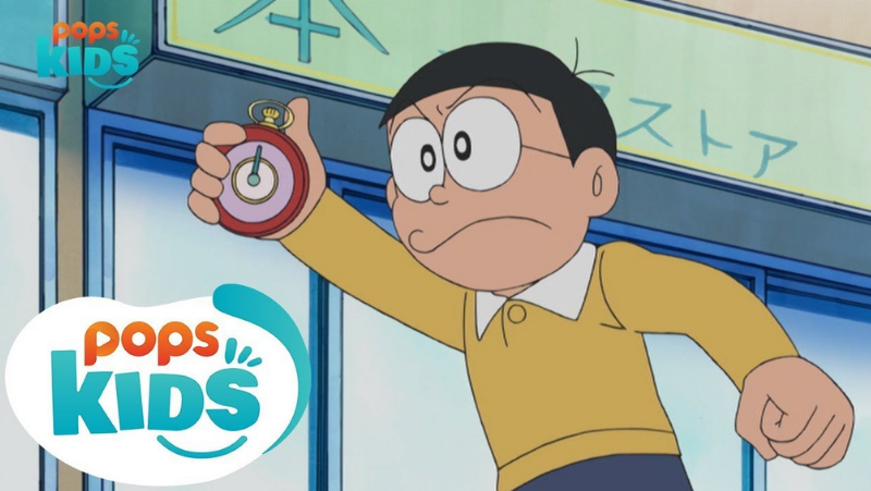 Đồng hồ ngưng đọng thời gian là bảo bối đặc biệt của Doraemon. 