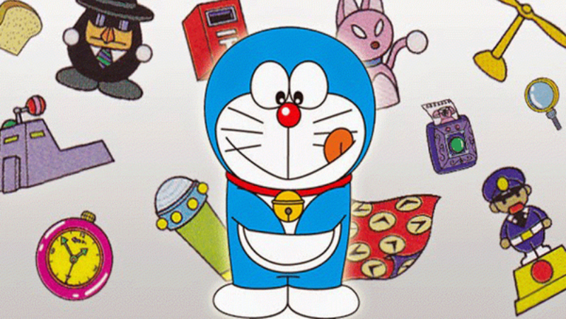  Túi thần kỳ là bảo bối rất quen thuộc của Doraemon luôn được cậu cất trước bụng.