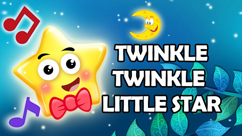 Twinkle Twinkle Little Star là một bài hát tiếng Anh nổi tiếng với phần lời là một bài thơ được viết vào đầu thế kỷ 19.