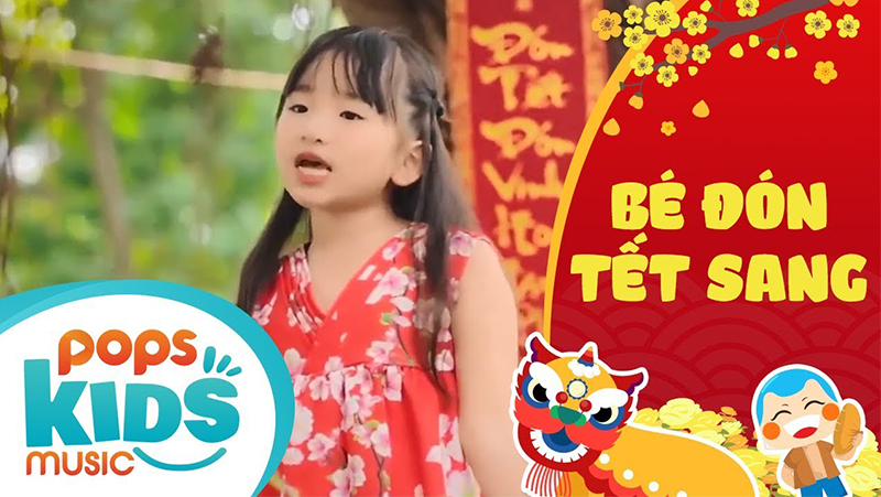Bài hát Bé Đón Tết Sang được thể hiện bởi giọng ca ngọt ngào, trong trẻo của ca sĩ hát để chào mừng một mùa xuân mới.