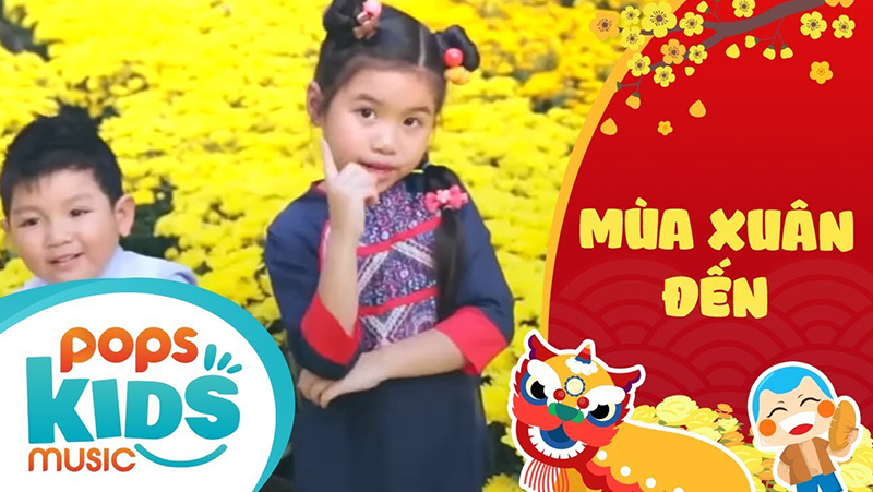 Lời bài hát “Mùa xuân đến” tuy ngắn gọn nhưng chứa đầy cảm xúc vui tươi, hy vọng của các em nhỏ khi Tết đến.