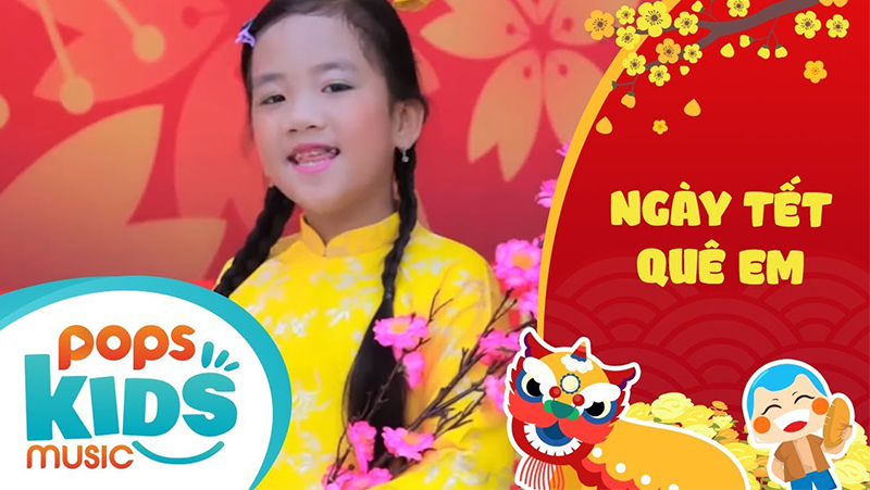 Ca khúc Ngày Tết Quê Em vang lên với giai điệu vui tươi, rộn ràng khiến bao người xốn xang, háo hức đón chào năm mới Nhâm Dần 2022.