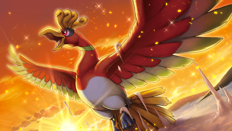 Ho - Oh là pokemon song hệ bay và lửa.