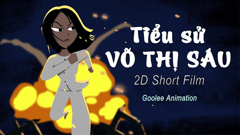Tiểu Sử Anh Hùng Võ Thị Sáu là bộ phim hoạt hình khai thác đề tài lịch sử được các đông đảo khán giả nhí yêu thích.