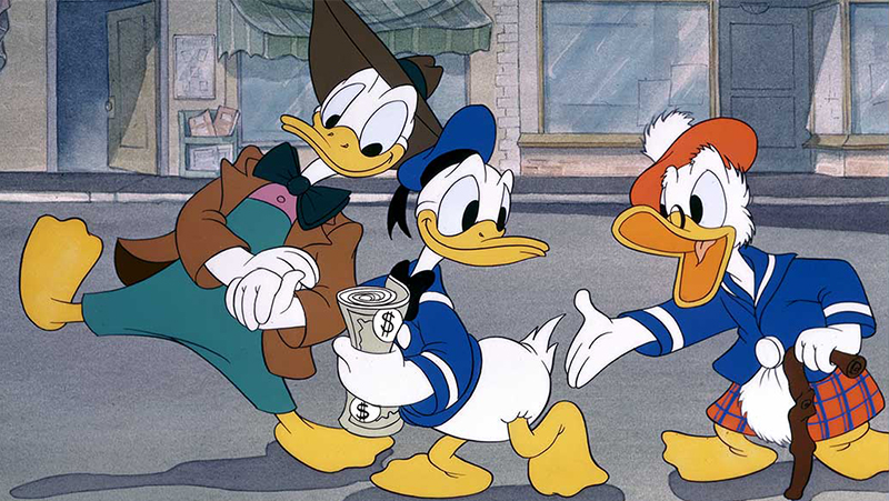 Vịt Donald là bộ phim gắn với ký ức tuổi thơ của nhiều bạn nhỏ