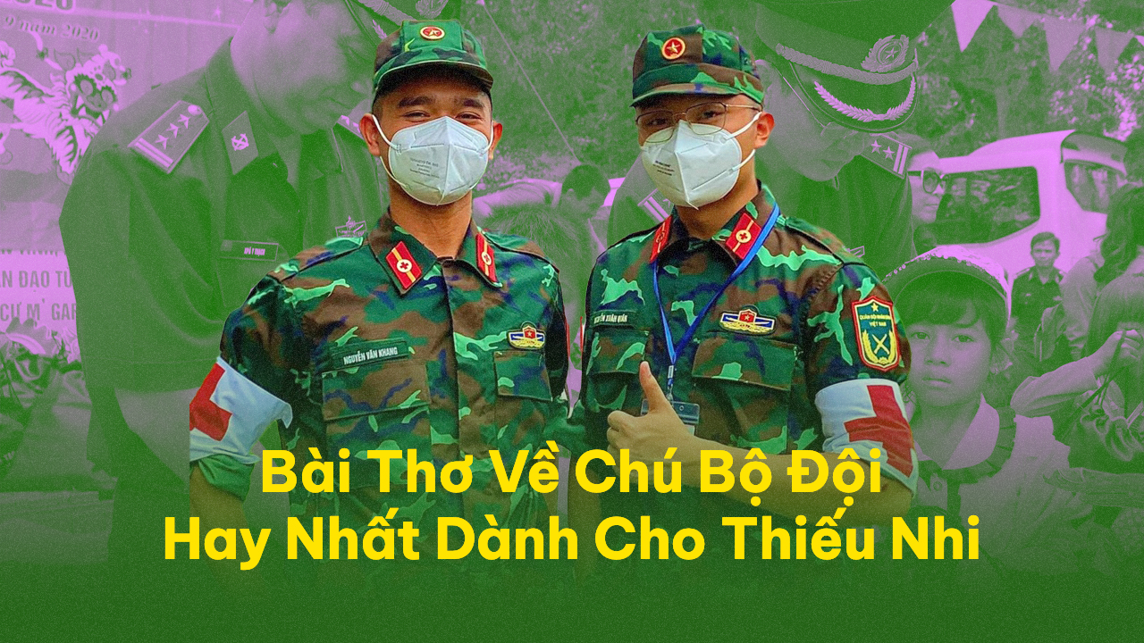 bài thơ về chú bộ đội