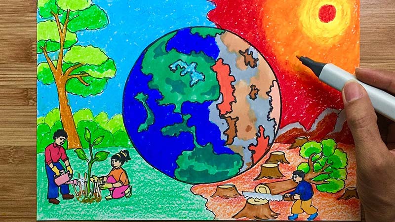 Đây là một sáng tác của nhạc sĩ Giáng Tiên viết về môi trường dành cho trẻ em