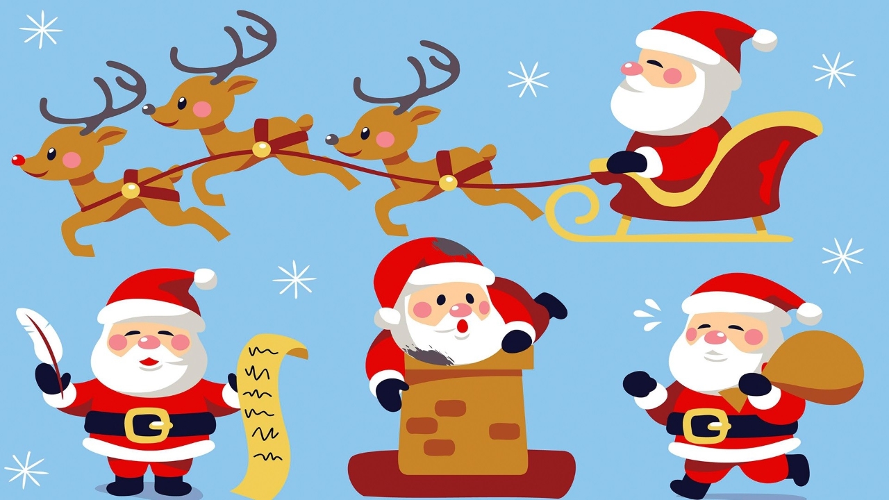 Câu chuyện về ông Già Noel là một trong những truyền thống đáng kính của khắp thế giới. Những hình ảnh tuyệt đẹp được thể hiện trong bức tranh sẽ giúp bạn hiểu rõ hơn về tình yêu và trào lưu giáng sinh.