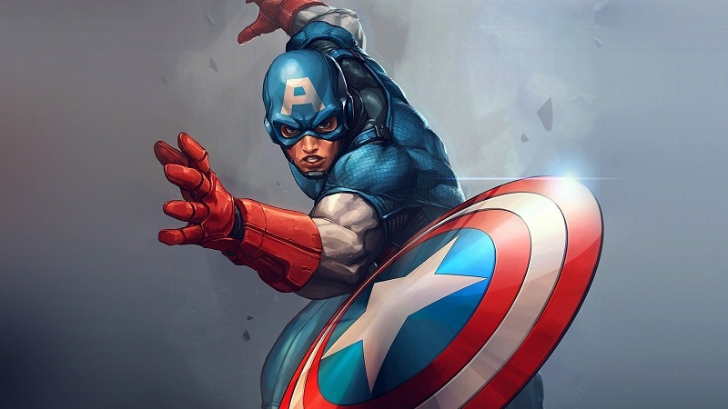 nhân vật hoạt hình  Captain America