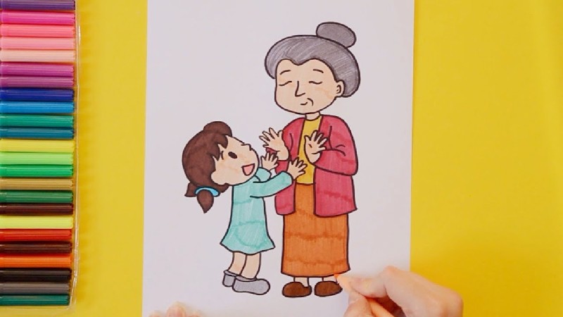 Xem hơn 100 ảnh về hình vẽ bà ngoại  daotaonec