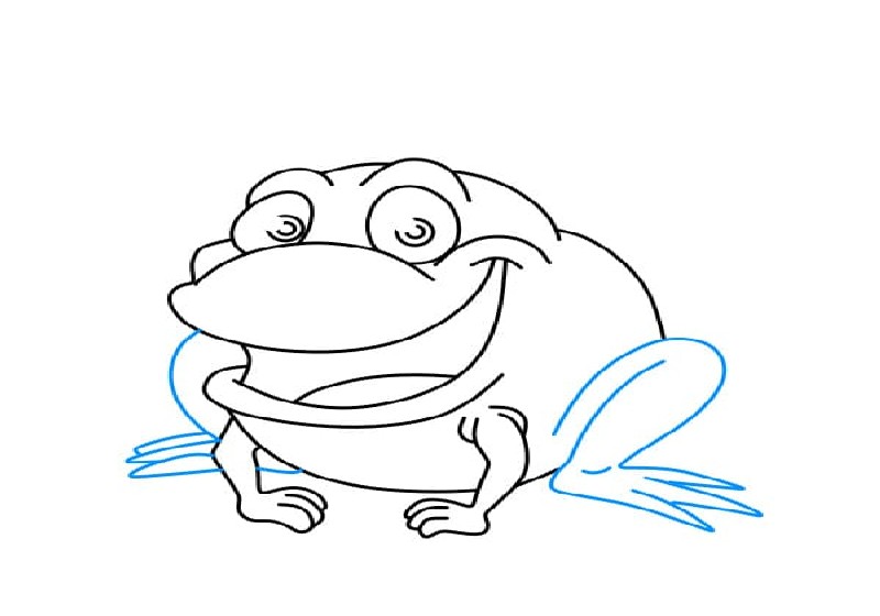 hướng dẫn vẽ con ếch