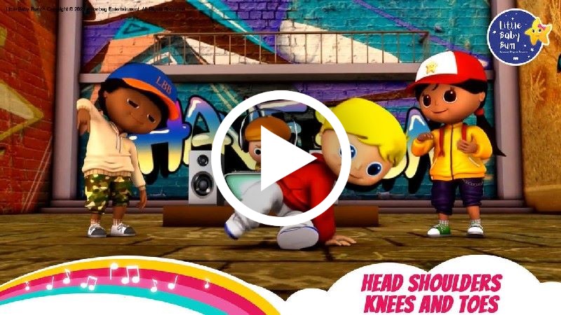 lời bài hát tiếng Anh về bộ phận cơ thể