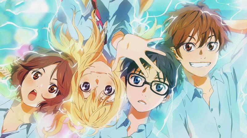 anime tình yêu học trò Tháng Tư Là Lời Nói Dối Của Em - Câu chuyện nhẹ nhàng của những người trẻ đi tìm lại ước mơ của mình