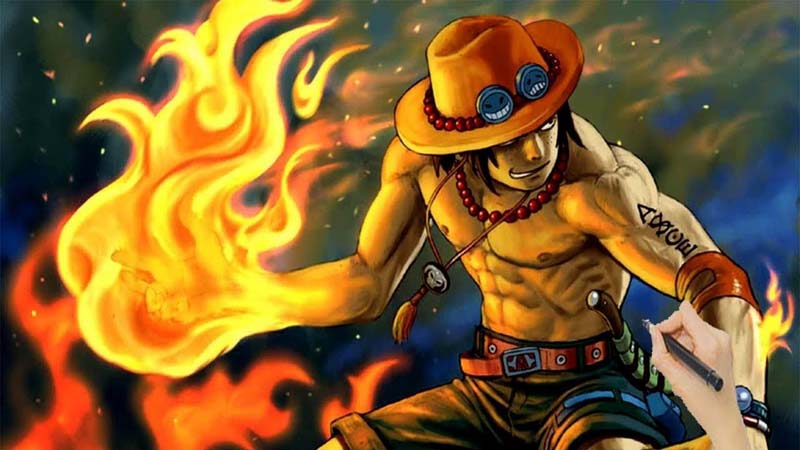Nắm đấm lửa của One Piece Ace