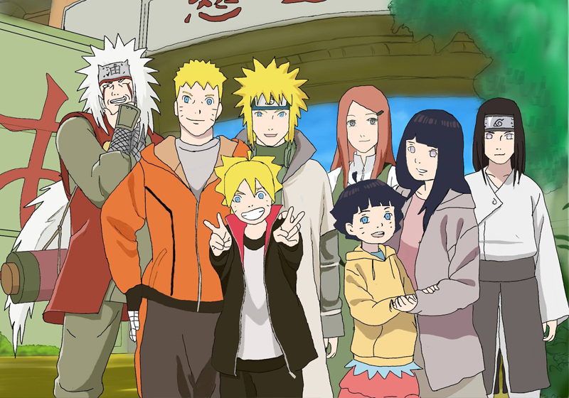 Hướng dẫn cách ảnh gia đình sasuke trong anime Naruto