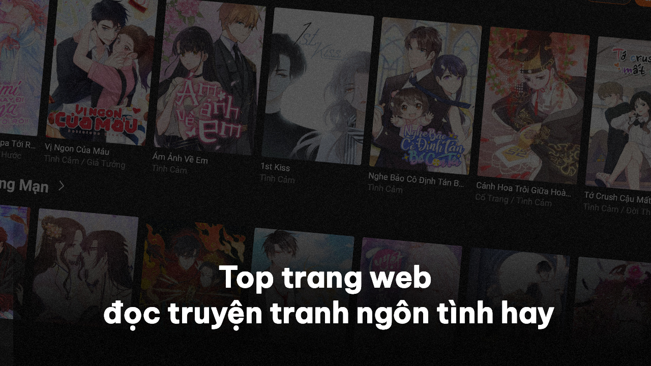 những trang web đọc truyện tranh ngôn tình hay