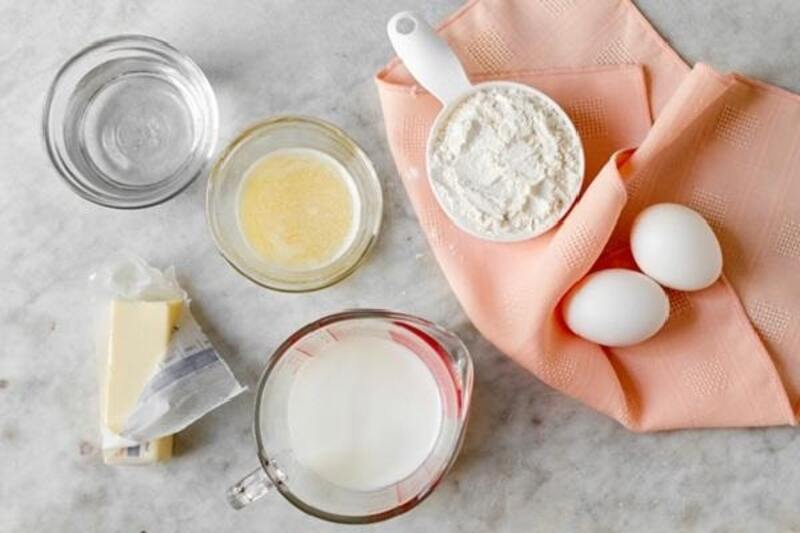 cách làm bánh trứng sữa