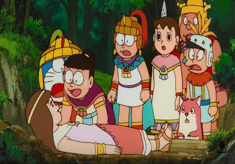 movie nobita và truyền thuyết vua mặt trời