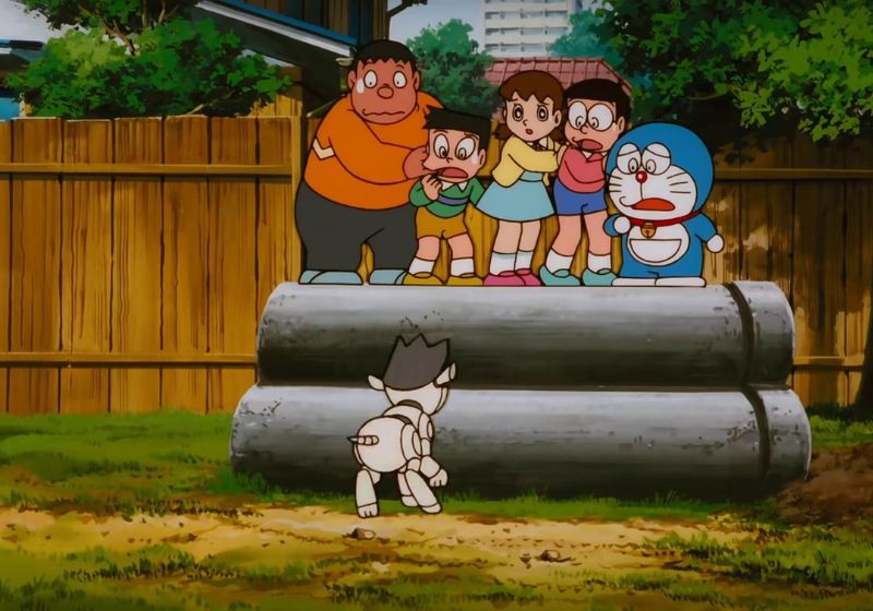 phim doraemon nobita và vương quốc robot 