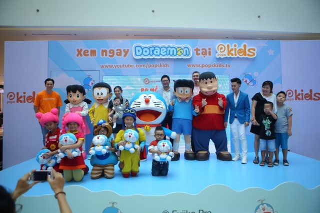 Ra mắt loạt phim hoạt hình Doraemon trên kênh POPS Kids vào tháng 8