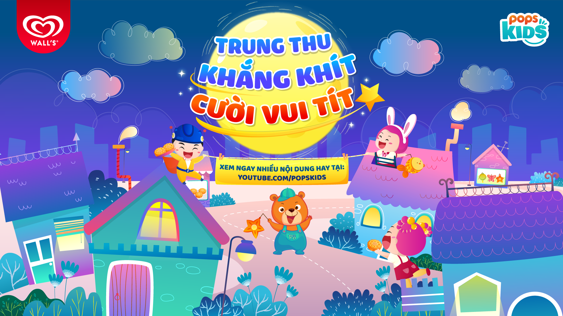 POPS Kids tổ chức hàng loạt hoạt động đặc sắc dành cho bé trong dịp lễ trung thu