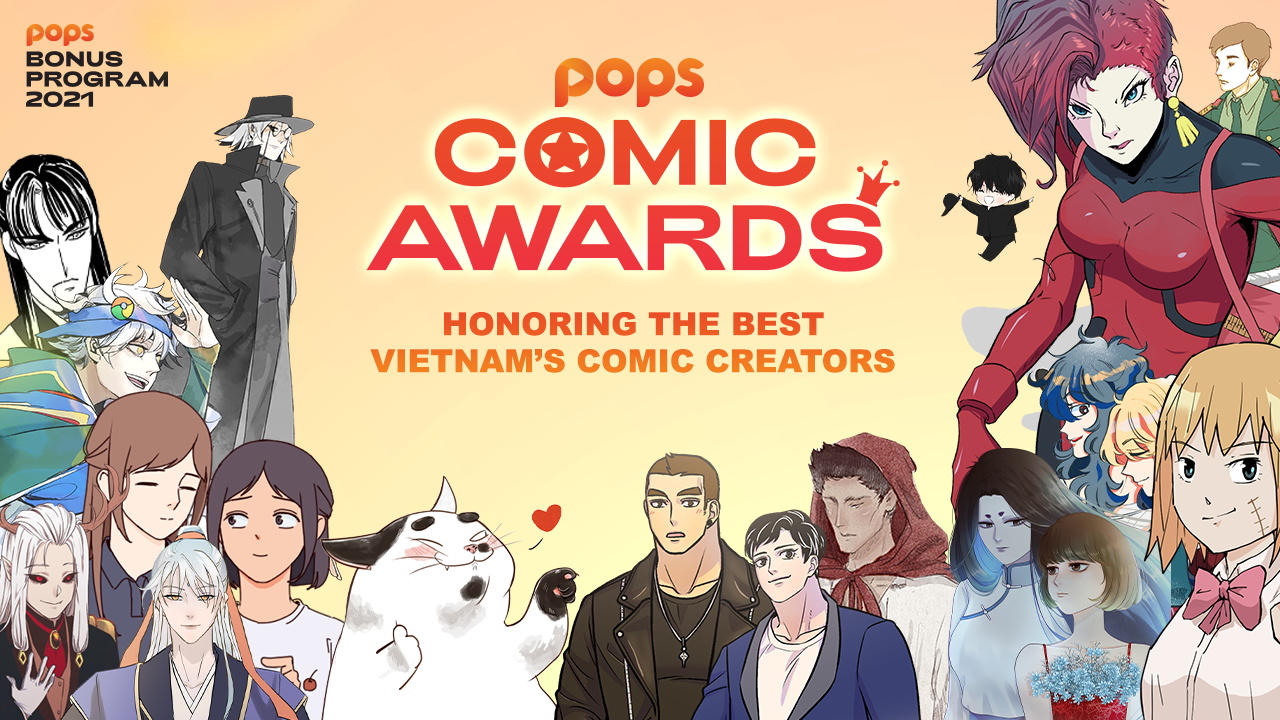 Digital entertainment company POPS honors Vietnam’s Comic Creators and Invests in their future