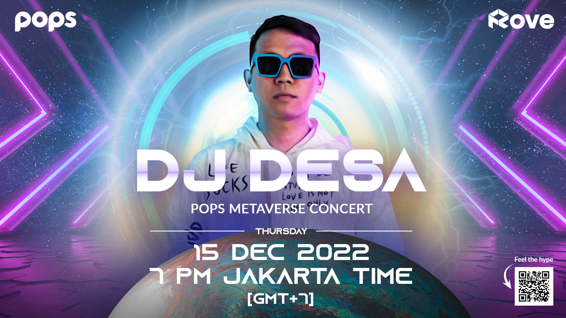 POPS brings DJ Desa and fans to the Metaverse