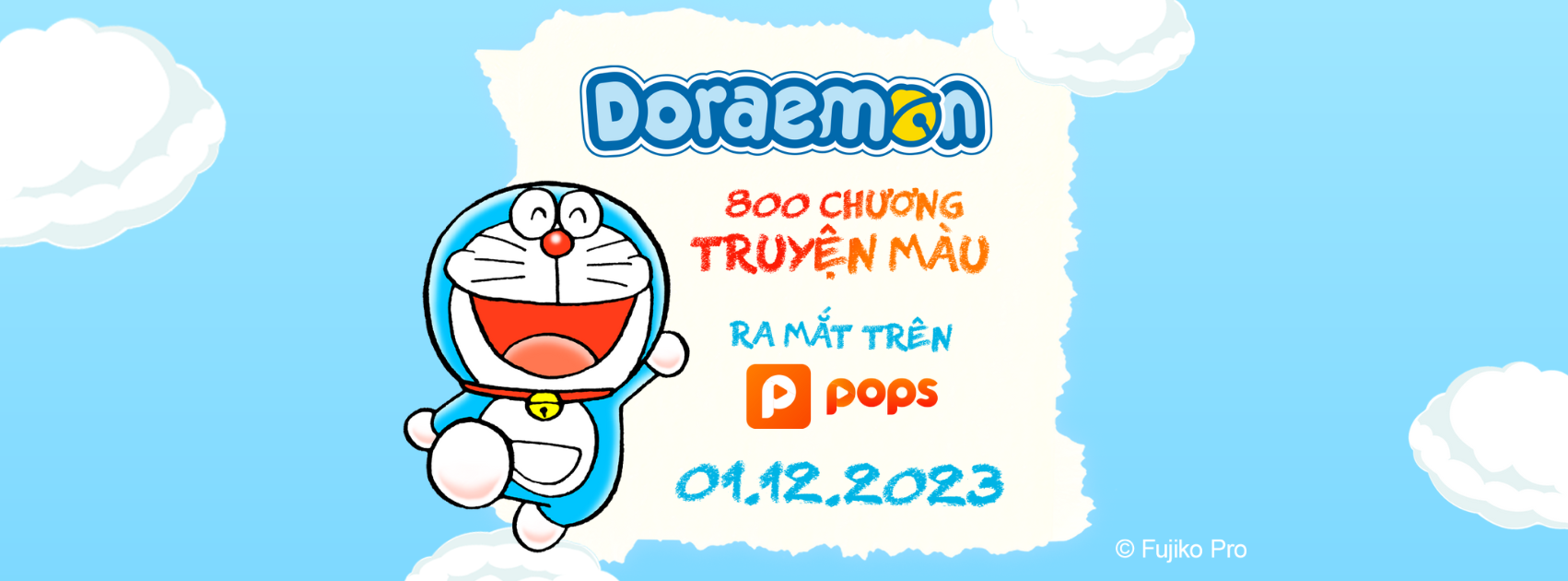 POPS INTRODUCES THE FIRST-EVER DIGITAL RELEASE OF DORAEMON’S COLOR COMICS IN VIETNAM
