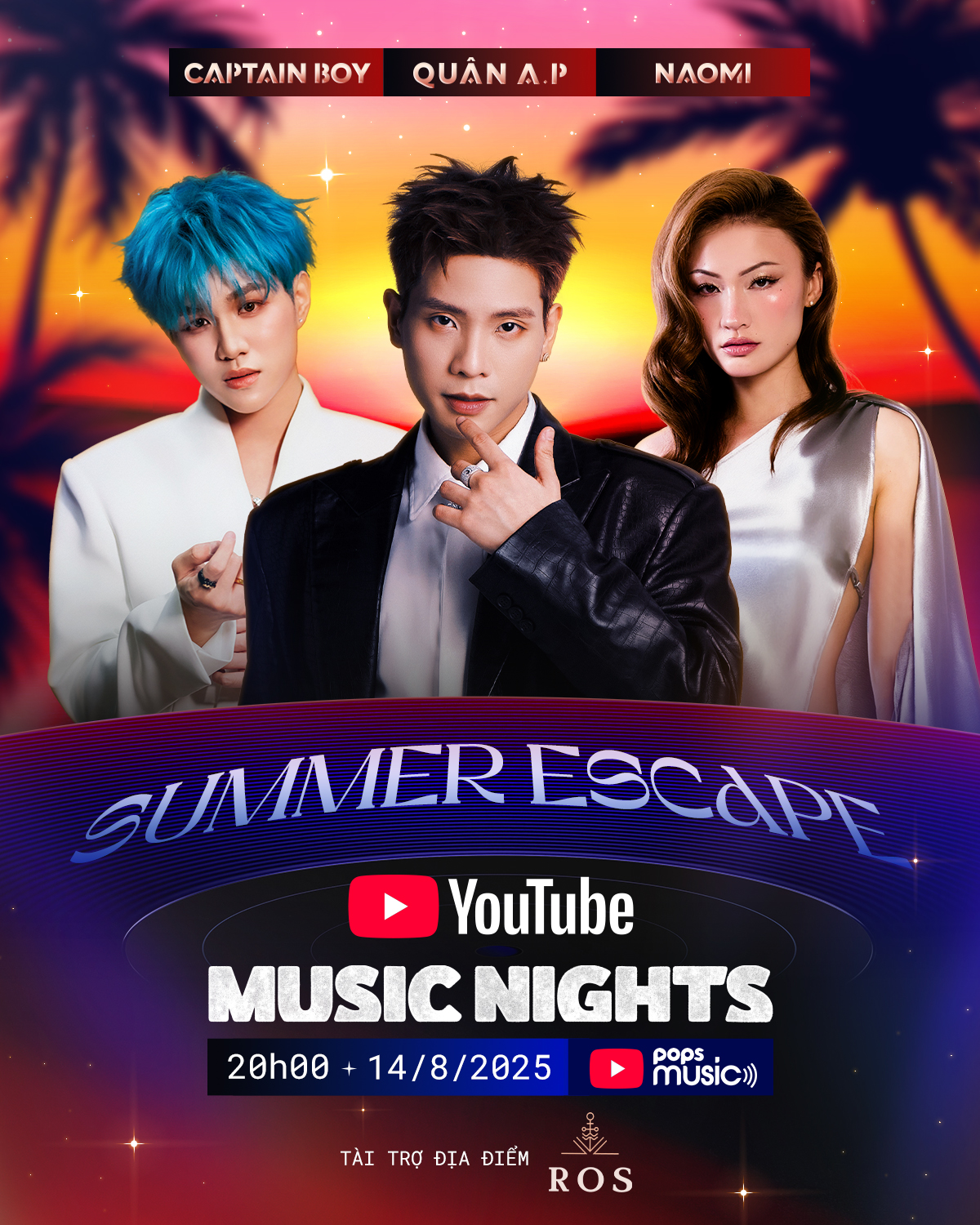POPS AND YOUTUBE MUSIC NIGHT