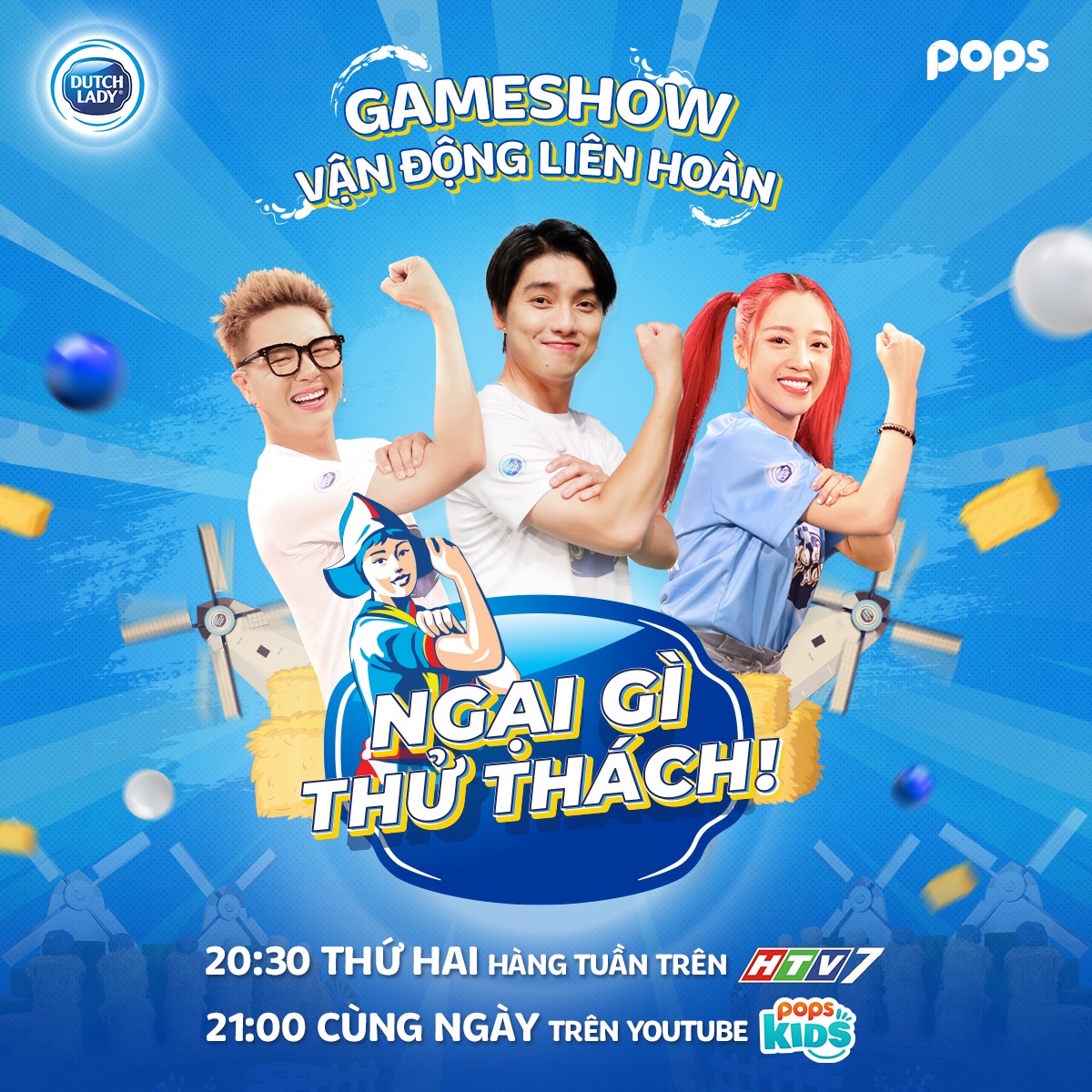 Dutch lady - gameshow Ngại Gì Thử Thách